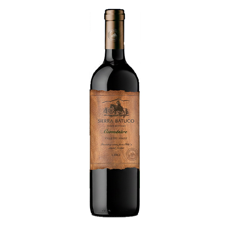 Sierra Batuco Varietal Carménère Bottle