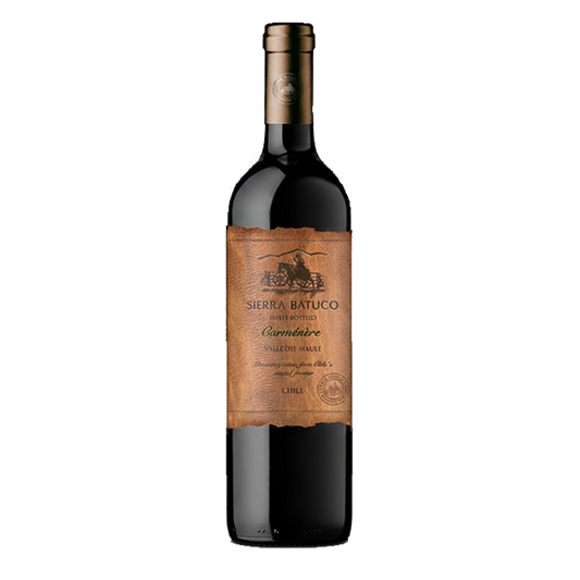 Sierra Batuco Varietal Carménère Bottle